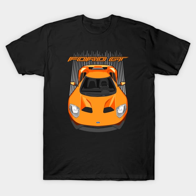 Ford GT-orange T-Shirt by V8social